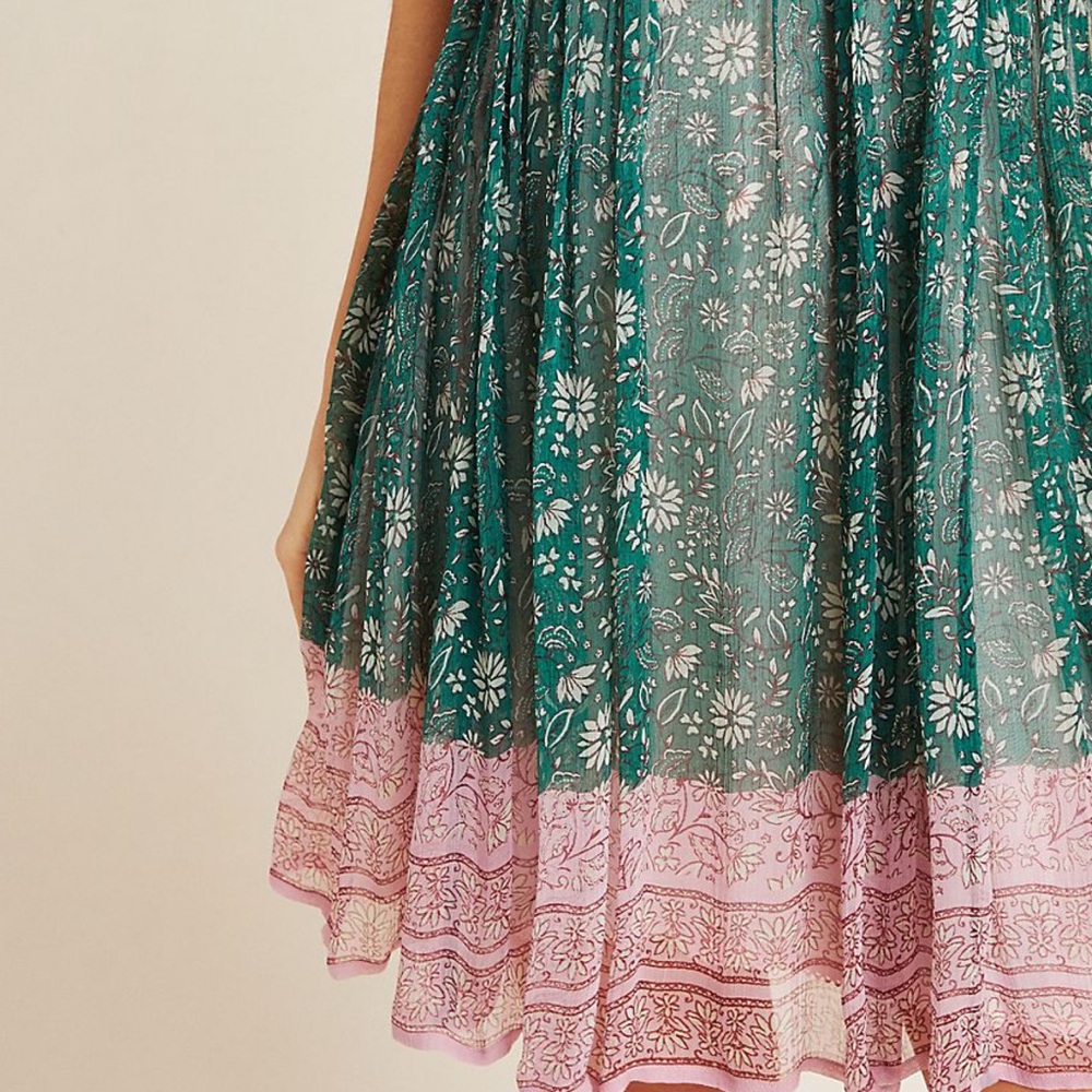HTF Anthropologie Adrian Sheer Tunic Dress - Picture 4 of 9